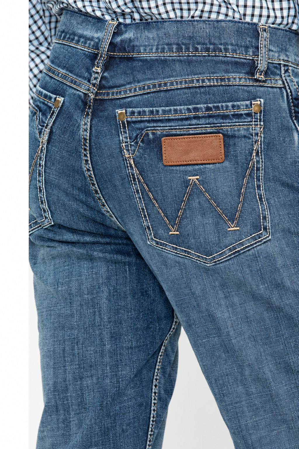 🔥 BESTSELLER | 6PCS $24.99 | Men's Layton Medium Wash Low Rise Slim Bootcut Jeans