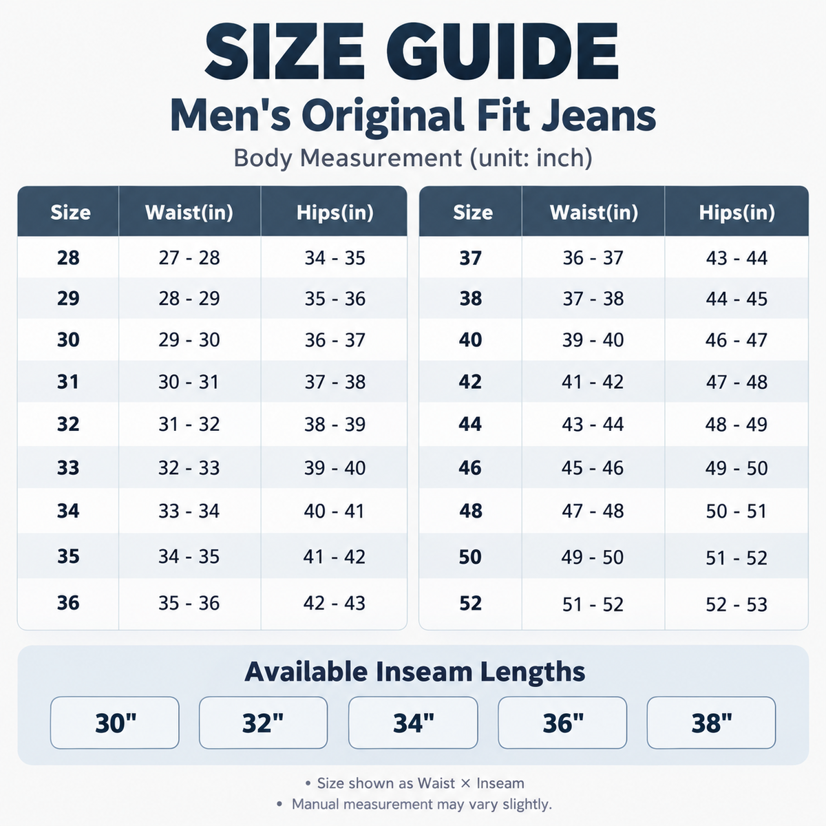 🔥 BESTSELLER | 6PCS $25.99 | Men's Cowboy Cut Original Fit Cotton Jeans