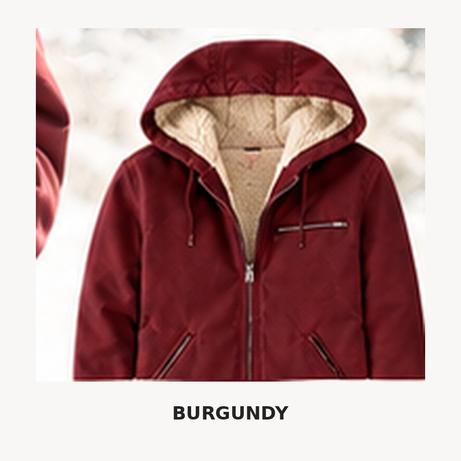 🔥 BESTSELLER | 8PCS $25.95 |Women's Loose Fit Washed Duck Sherpa-Lined Hooded Jacket