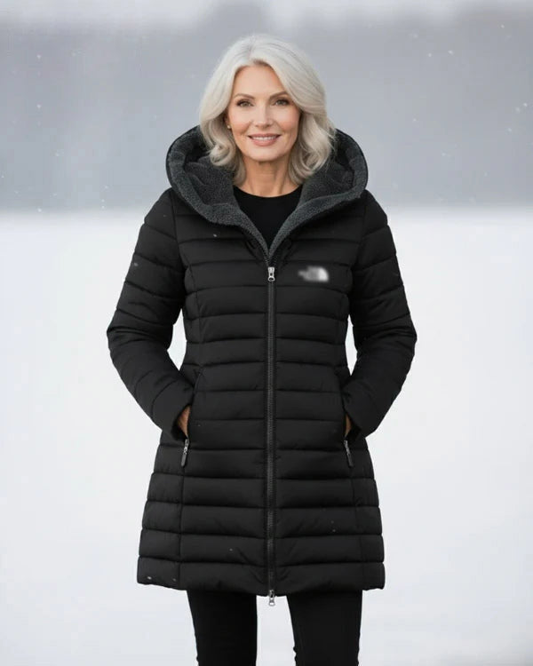 [Clearance] – Quilted coat with fleece lining