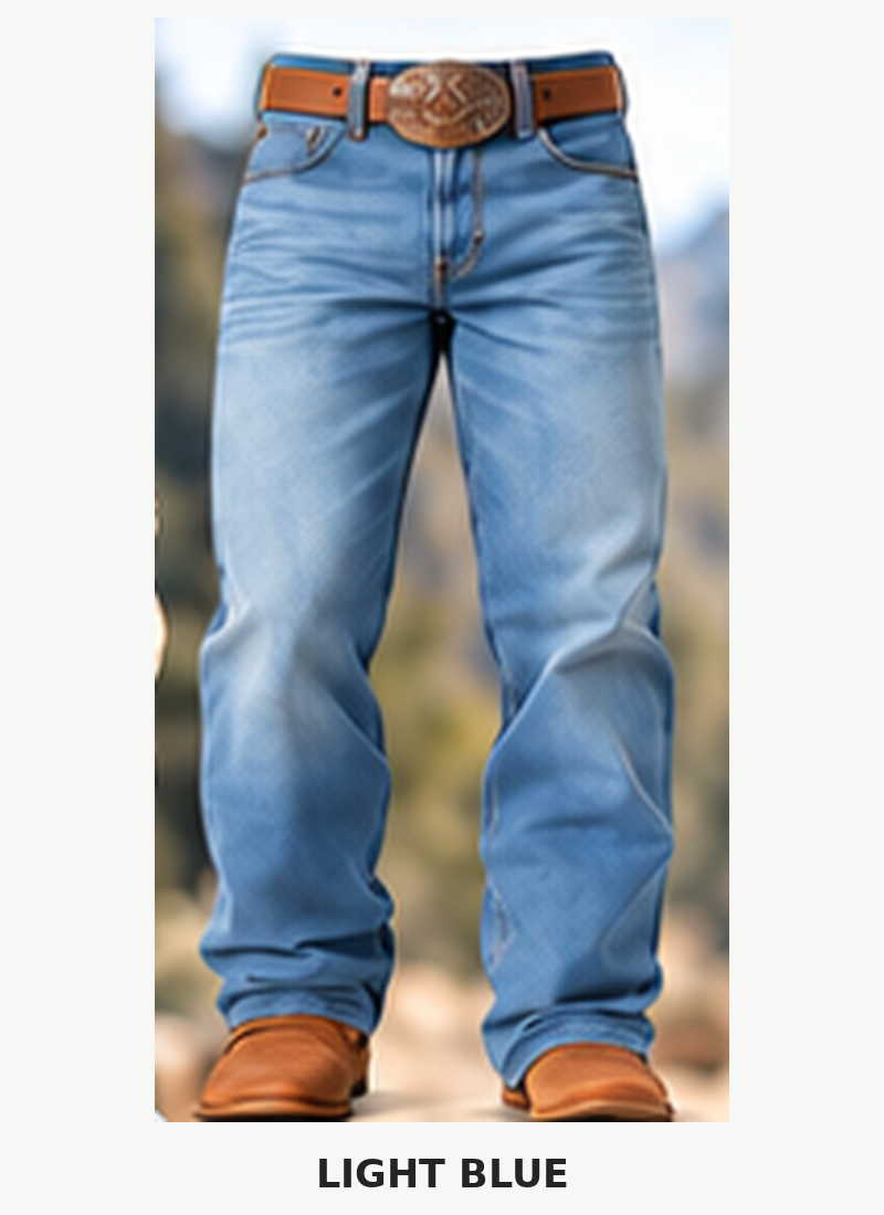 🔥 BESTSELLER | 6PCS $24.63 | Men's  Relaxed Stretch Legacy Boot Cut Jean