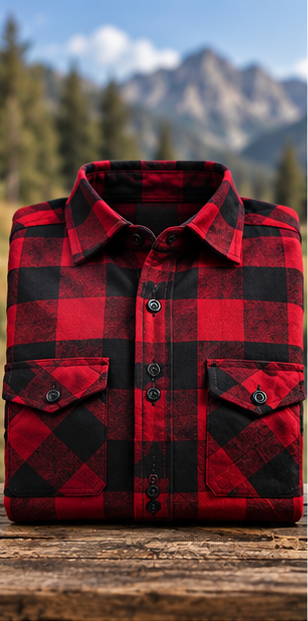 🔥 BESTSELLER | 8PCS $25.95 |Men's Plaid Flannel Biker Shirt