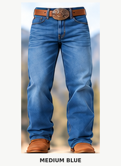 🔥 BESTSELLER | 6PCS $24.63 | Men's  Relaxed Stretch Legacy Boot Cut Jean