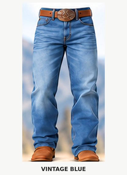 🔥 BESTSELLER | 6PCS $24.63 | Men's  Relaxed Stretch Legacy Boot Cut Jean