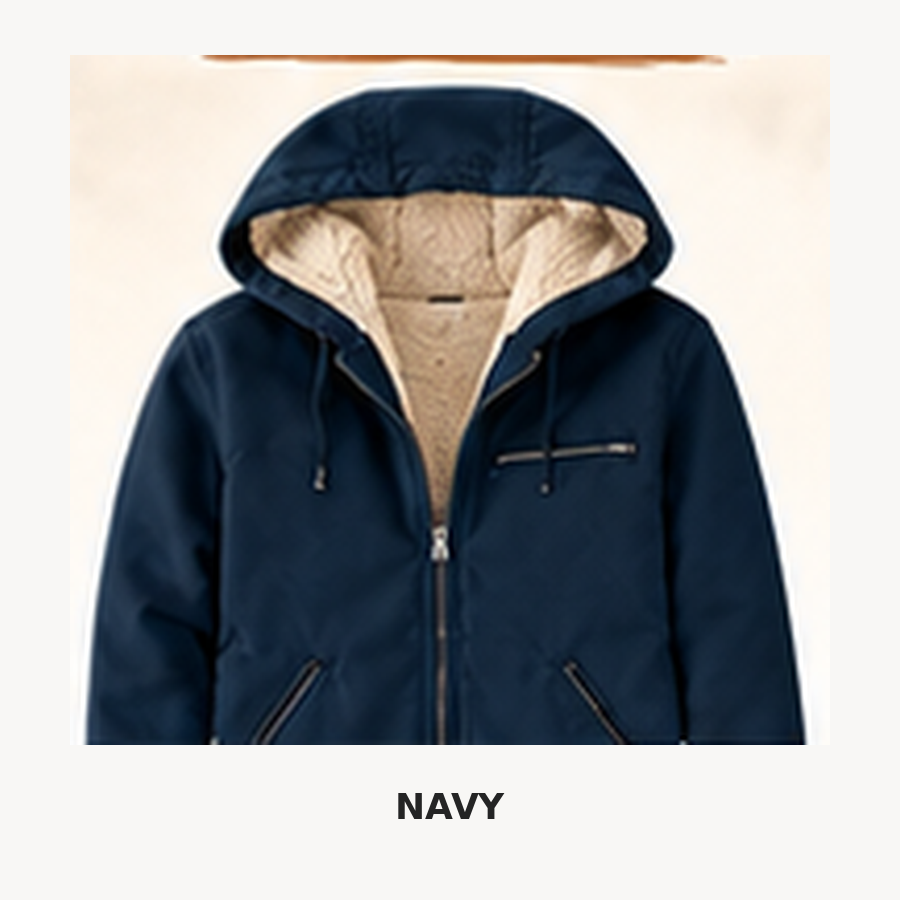 🔥 BESTSELLER | 8PCS $25.95 |Women's Loose Fit Washed Duck Sherpa-Lined Hooded Jacket