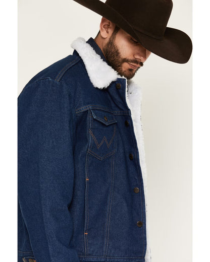 🔥 BESTSELLER | 6PCS $24.99 |Men's Sherpa Lined Denim Jacket