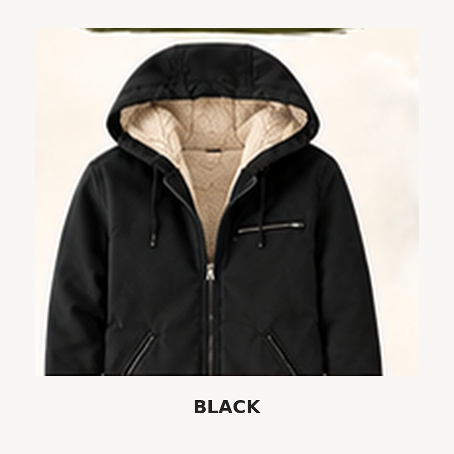 🔥 BESTSELLER | 8PCS $25.95 |Women's Loose Fit Washed Duck Sherpa-Lined Hooded Jacket