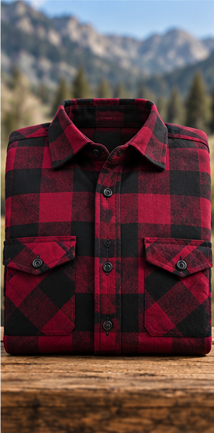 🔥 BESTSELLER | 8PCS $25.95 |Men's Plaid Flannel Biker Shirt