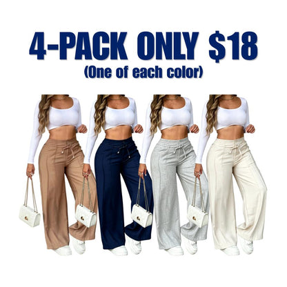 Women's Wide Leg Casual Pants