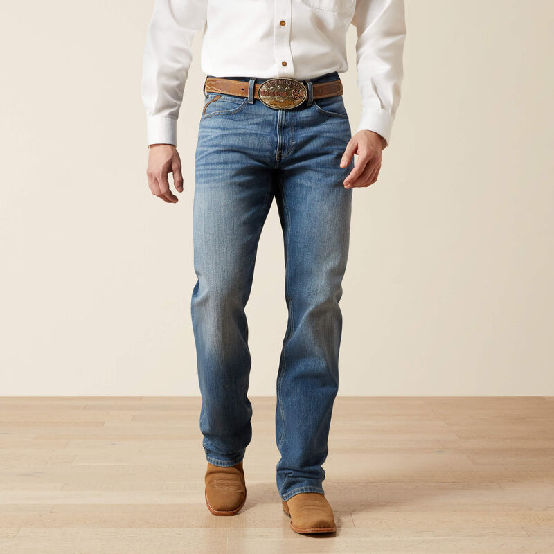 🔥 BESTSELLER | 6PCS $24.63 | Men's  Relaxed Stretch Legacy Boot Cut Jean