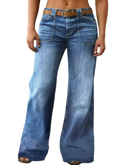 ⚡- Women's Loose Straight Leg Denim Jeans