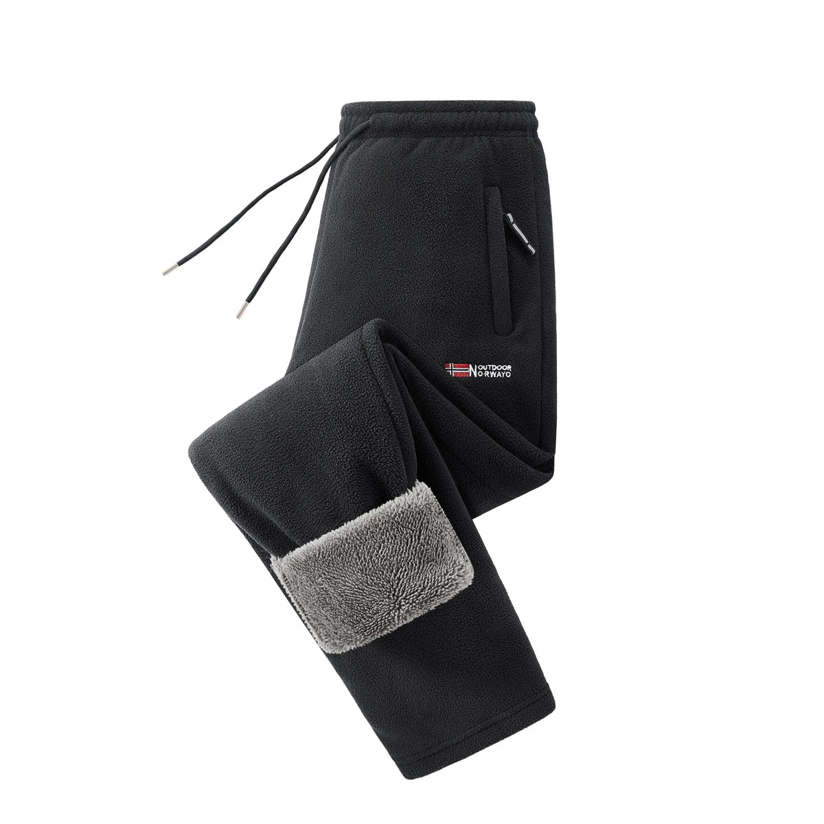 🔥 BESTSELLER | 6PCS $24.95 |Men's Fleece Lined Winter Athletic Pants, Elastic Drawstring Warm Casual Long Pants with Pockets, Comfort Thick Thermal Joggers