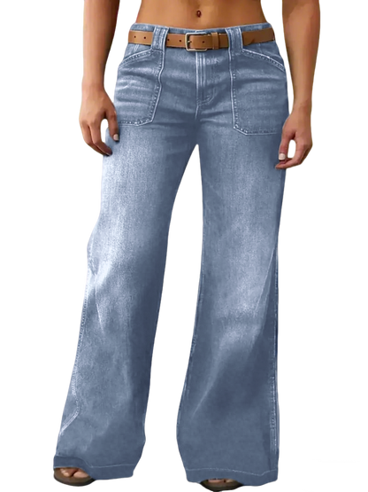 ⚡- Women's Loose Straight Leg Denim Jeans