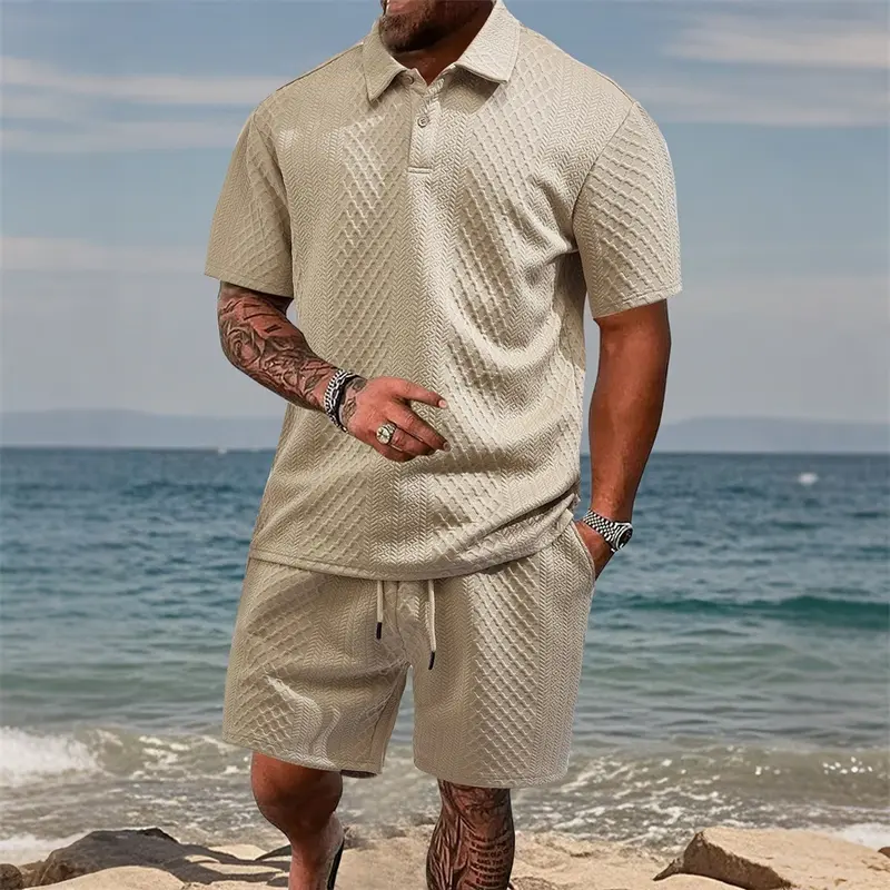 Hot Gift Sale Men’s Polo & Shorts Set