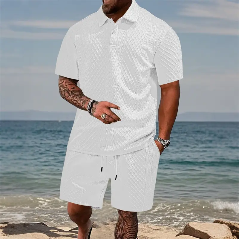 Hot Gift Sale Men’s Polo & Shorts Set
