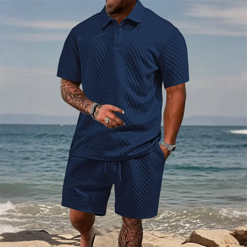 Hot Gift Sale Men’s Polo & Shorts Set
