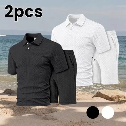 Hot Gift Sale Men’s Polo & Shorts Set