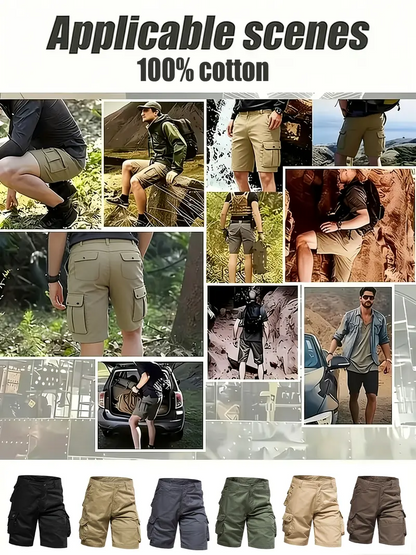 Men’s Cargo Tactical Shorts(6-Pack)