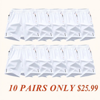 10 Pairs white