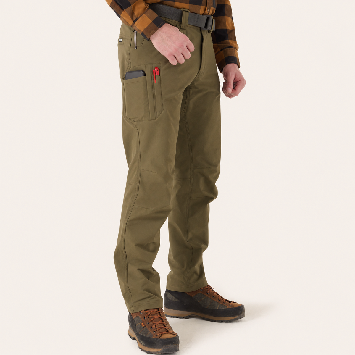 Men's Rebar  Relaxed DuraStretch Made Tough Double Front Straight Pant