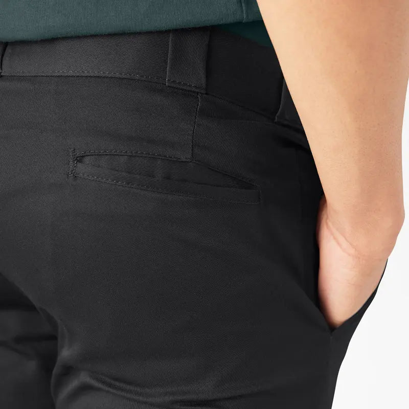 Skinny Fit Double Knee Work Pants