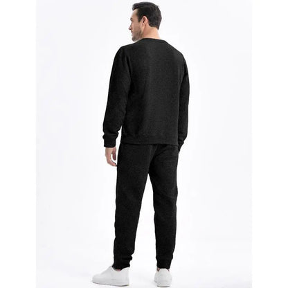 Clearance sale! Men's Casual Tracksuit Lounge Set | Soft Cotton French Terry Hooded Sweatshirt & Sweatpants
