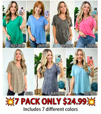 💥7 PACK ONLY $24.99( Color as Picture Show )