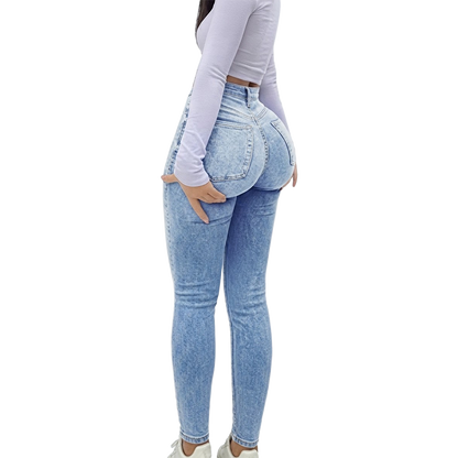 Women's Slim-Fit High Waist Long Pants