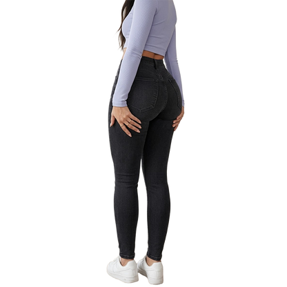 Women's Slim-Fit High Waist Long Pants