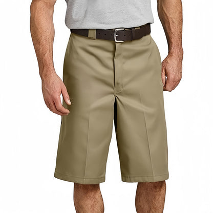 🔥Last Day Promotion! Loose Fit Cell Phone Pocket 13' Shorts-Menswear Classic Pocket Casual