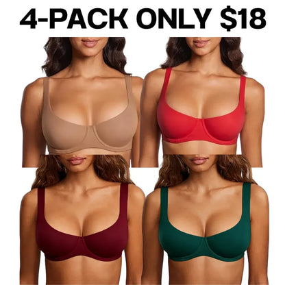 Women's Unlined Balconette Bra
