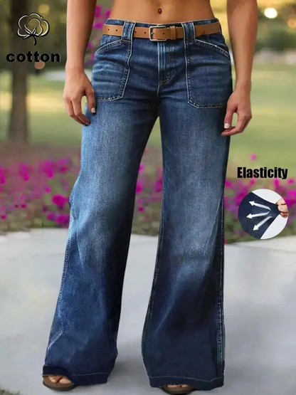 ⚡- Women's Loose Straight Leg Denim Jeans