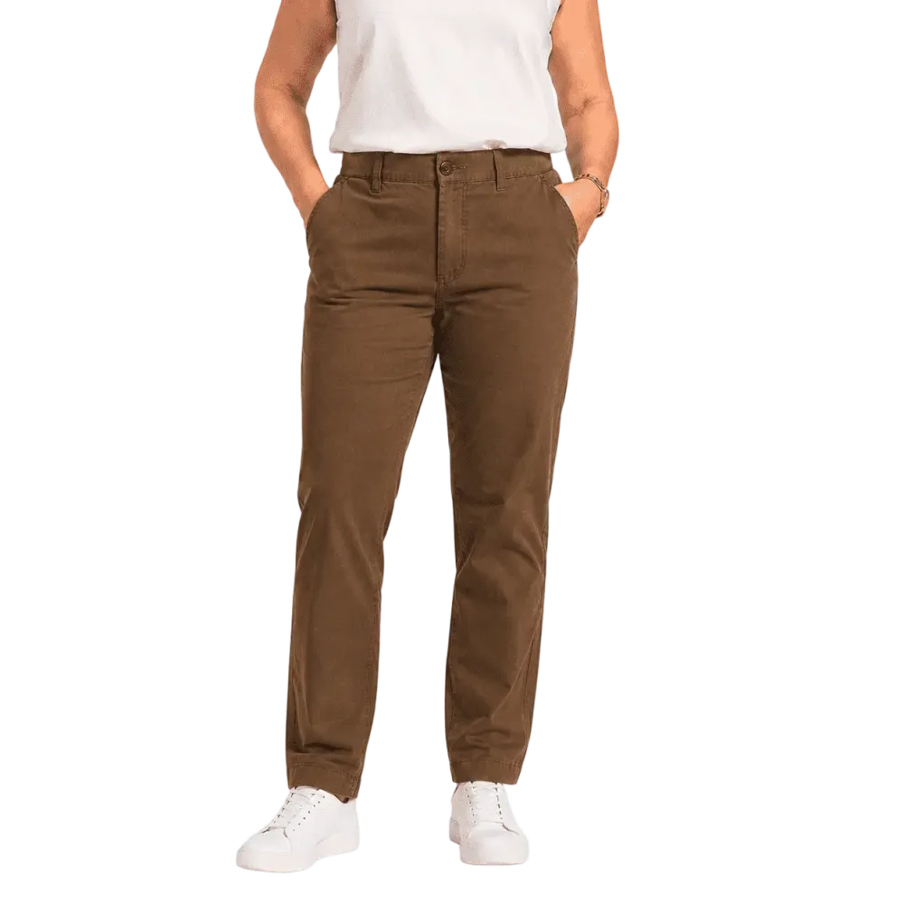 Women Multi-Pocket Stretch Comfort Pants