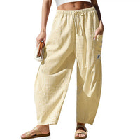 Yellow White Striped