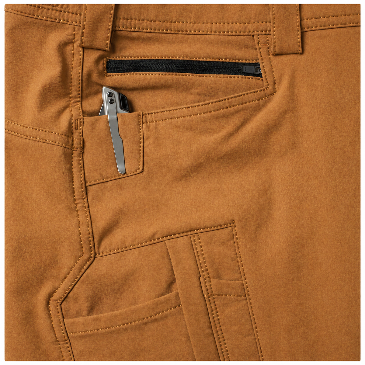 Men's Rebar  Relaxed DuraStretch Made Tough Double Front Straight Pant