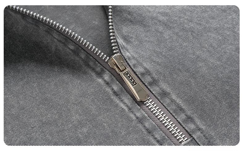 Washed Half-Zip Hooded Pullover