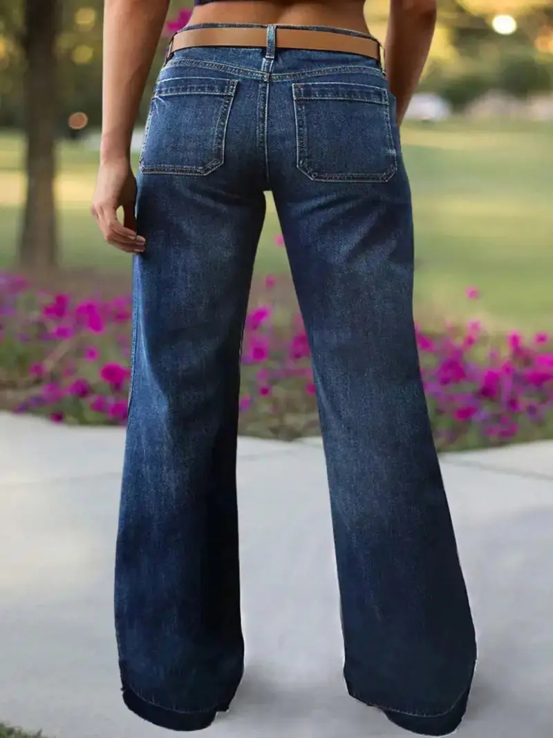 ⚡- Women's Loose Straight Leg Denim Jeans