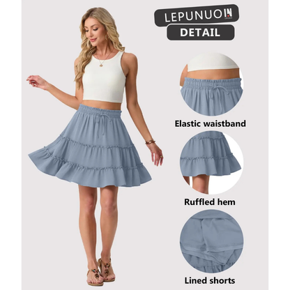 Boho Skirts for Women with Pockets