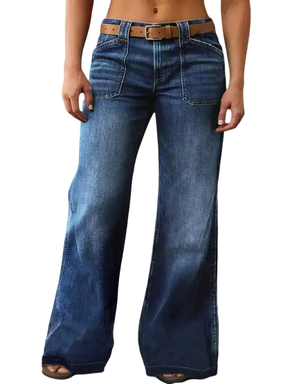 ⚡- Women's Loose Straight Leg Denim Jeans