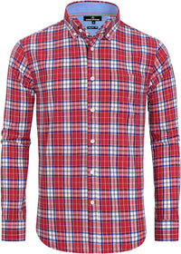 Red, Medium Plaid