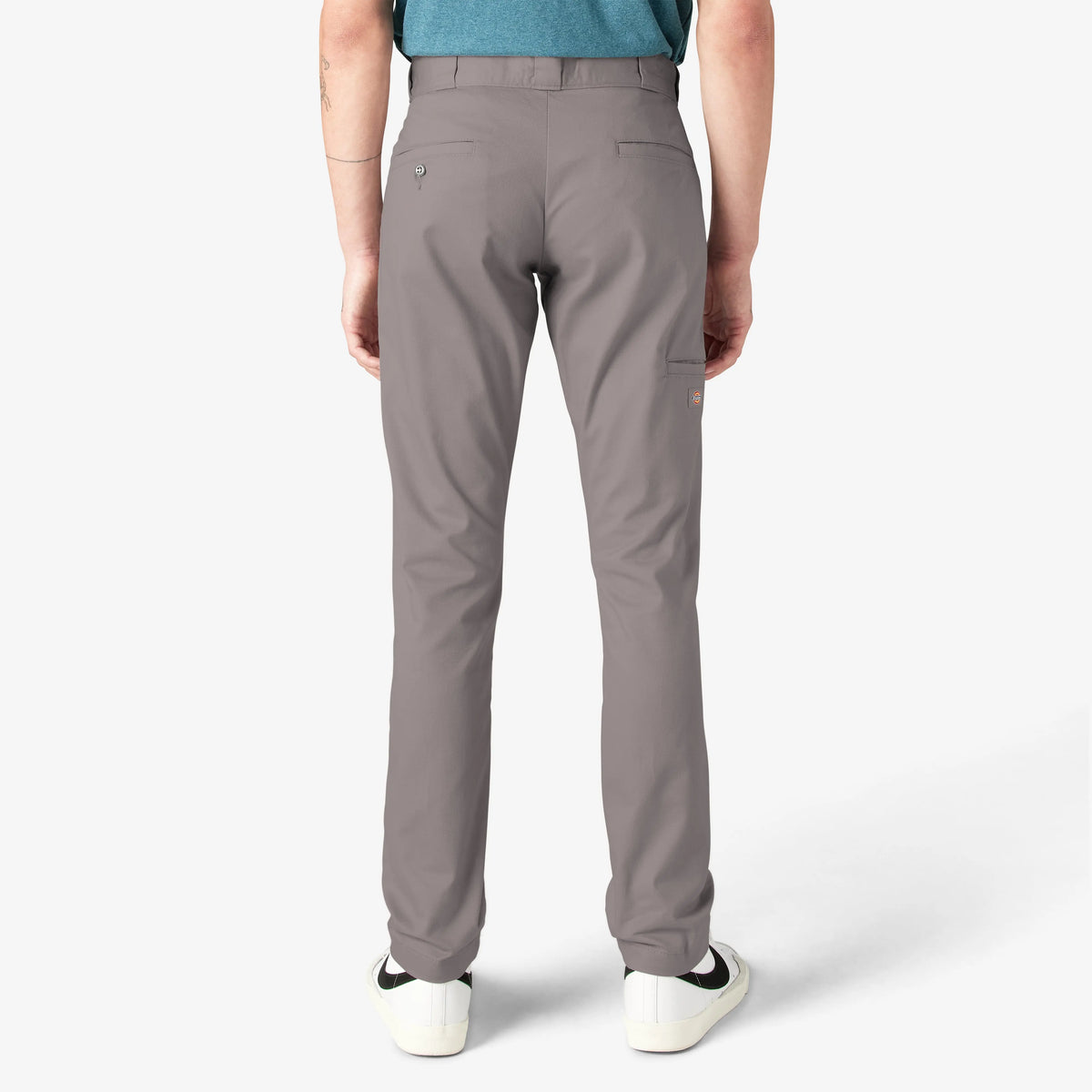 Skinny Fit Double Knee Work Pants