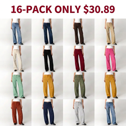 📢Last Call – Don't Miss Out ! Women's Casey Low Rise Baggy Jeans Astrid
