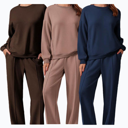 [🎉Huge Christmas Sale! 90% OFF Storewide—Don’t Miss Out!]Women’s Space Cotton Tracksuit Set
