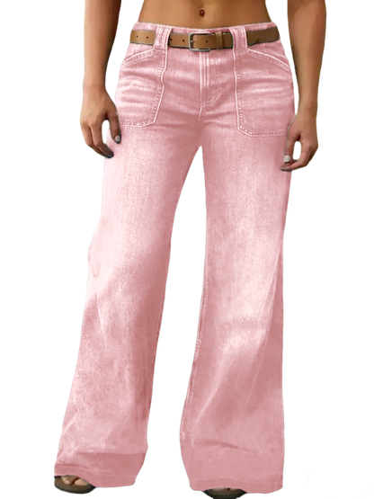 ⚡- Women's Loose Straight Leg Denim Jeans