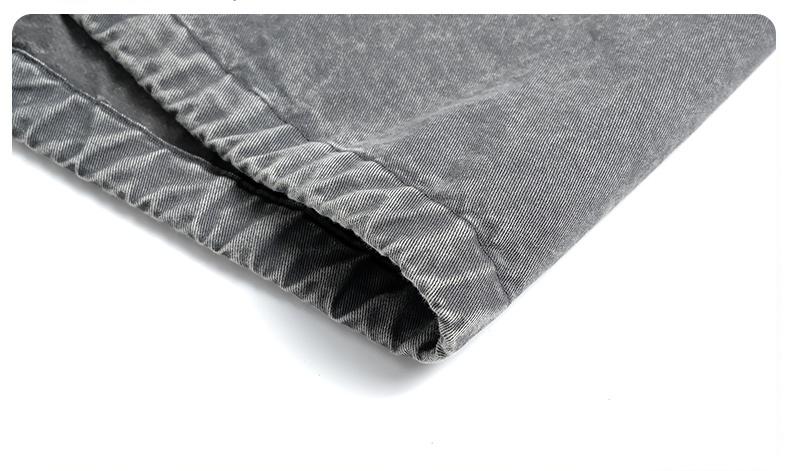 Washed Half-Zip Hooded Pullover