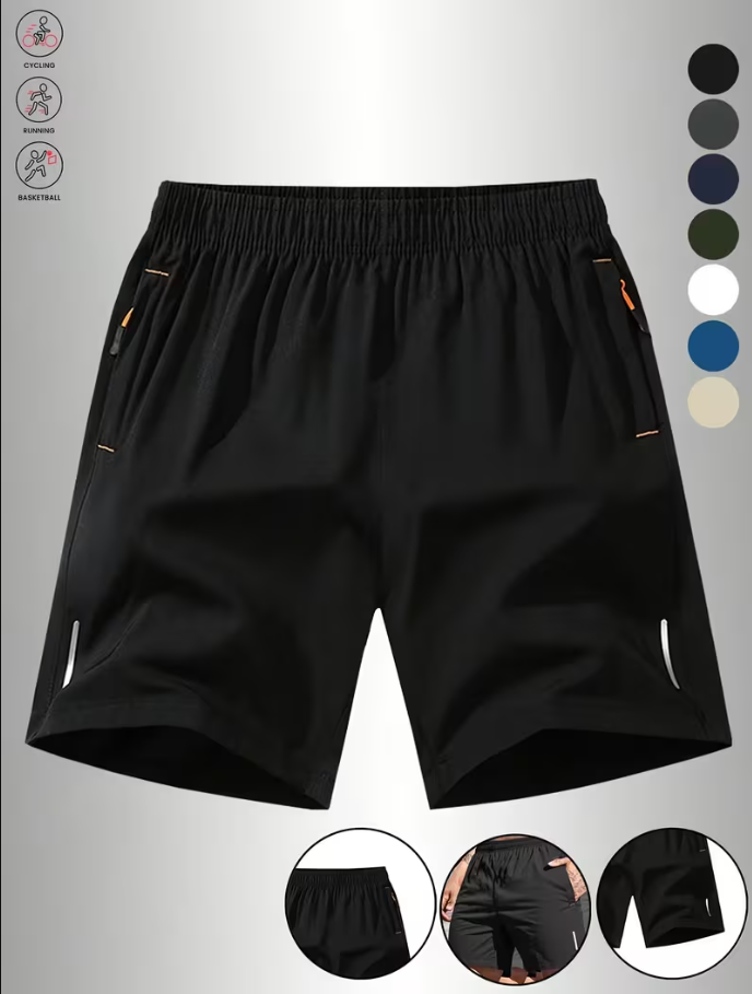 Men's Quick-Dry Athletic Shorts(10 Pack)