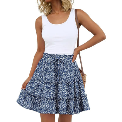 Boho Skirts for Women with Pockets