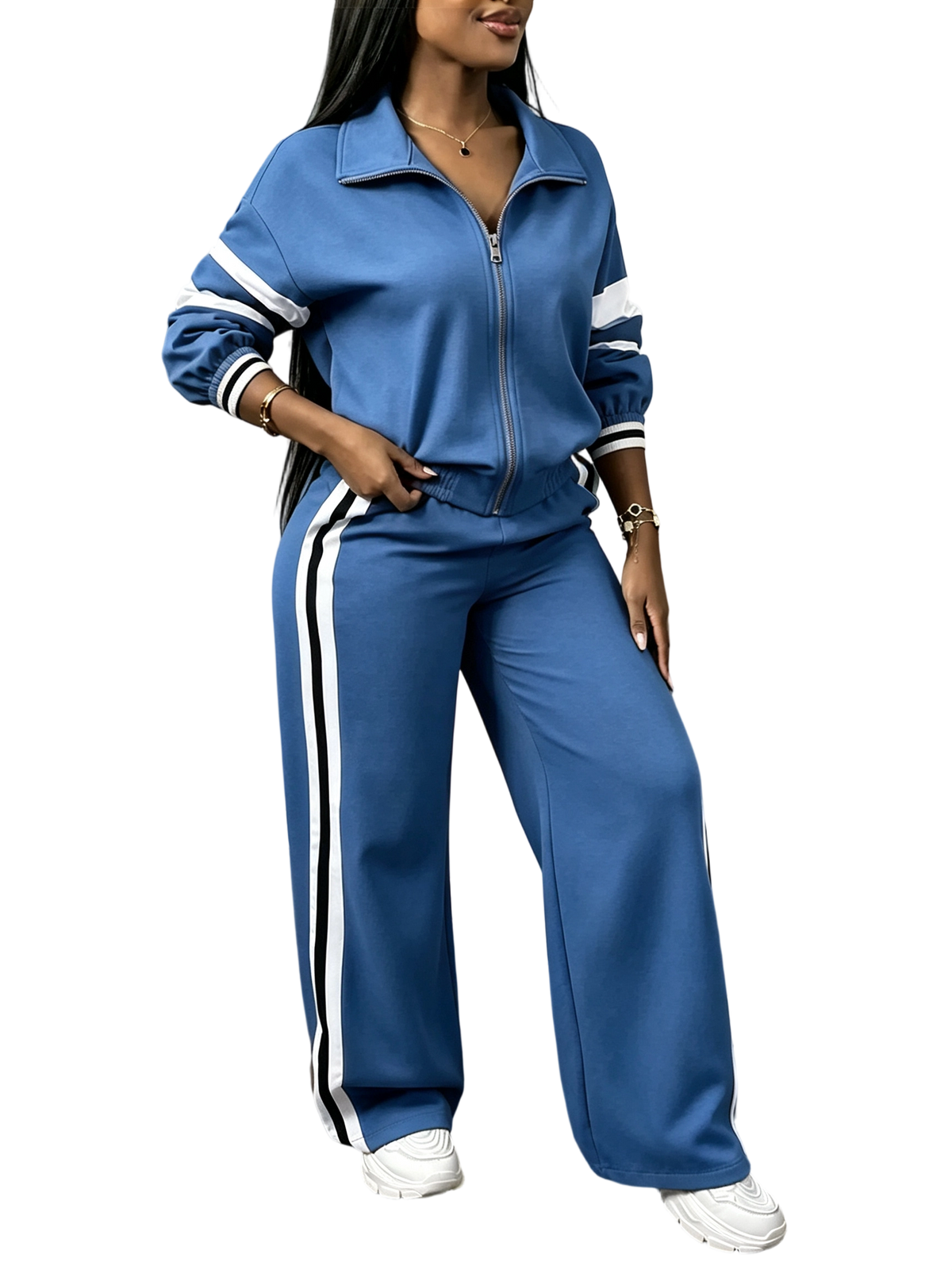 ⚡ FINAL SALE 🔥 - Women's Sporty Two-Piece Set – Casual & Comfy