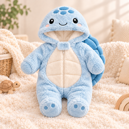 Little Turtle – Plush Baby Onesie