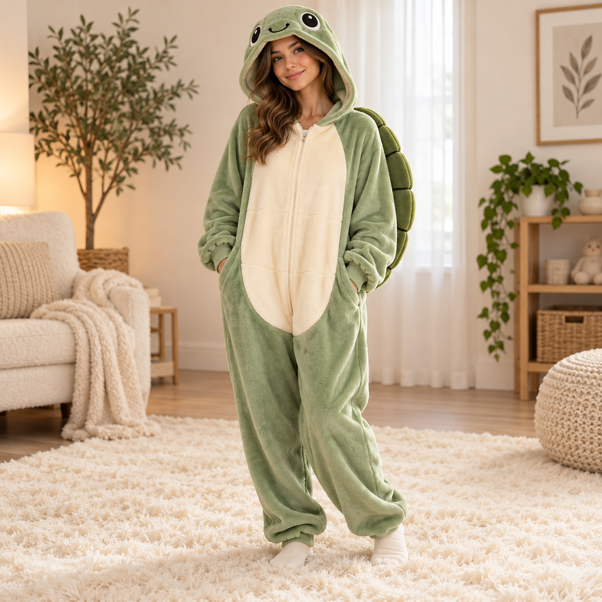 Little Turtle – Plush Baby Onesie